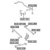 Сайлентблок, рычаг независимой подвески колеса <b>ASVA 0101069</b>