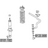 Сайлентблок, рычаг независимой подвески колеса <b>ASVA 0101102</b>