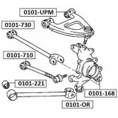 Сайленблок задней цапфы плавающий <b>ASVA 0101168</b>