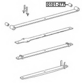 Сайлентблок задней рессоры <b>ASVA 0101277</b>