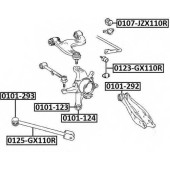 Сайлентблок, рычаг независимой подвески колеса <b>ASVA 0101292</b>