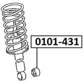 Сайлентблок, рычаг независимой подвески колеса <b>ASVA 0101431</b>