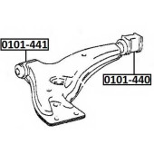 Сайлентблок, рычаг независимой подвески колеса <b>ASVA 0101441</b>