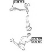 Сайлентблок, рычаг независимой подвески колеса <b>ASVA 0101454</b>