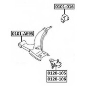 Сайленблок переднего рычага передний <b>ASVA 0101AE9S</b>