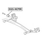 Сайлентблок, рычаг независимой подвески колеса <b>ASVA 0101NCP9R</b>