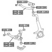 Пыльник опоры шаровой нижнего рычага <b>ASVA 0105120L</b>