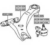 Опора шаровая <b>ASVA 0120MCV30R</b>
