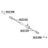 Наконечник поперечной рулевой тяги <b>ASVA 0121098</b>