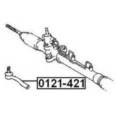 Наконечник рулевой правый <b>ASVA 0121421</b>