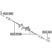 Наконечник поперечной рулевой тяги <b>ASVA 0121ARR</b>