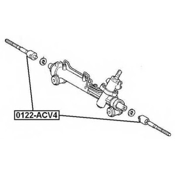 Тяга рулевая <b>ASVA 0122ACV4</b>