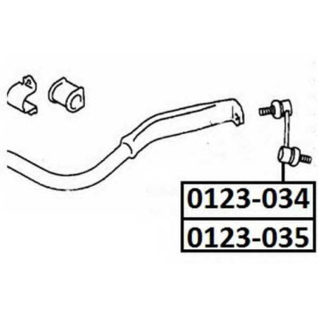 Стойка стабилизатора <b>ASVA 0123035</b>