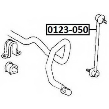 Стойка стабилизатора <b>ASVA 0123050</b>