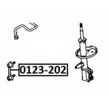 Стойка стабилизатора <b>ASVA 0123202</b>