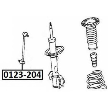 Стойка стабилизатора <b>ASVA 0123204</b>