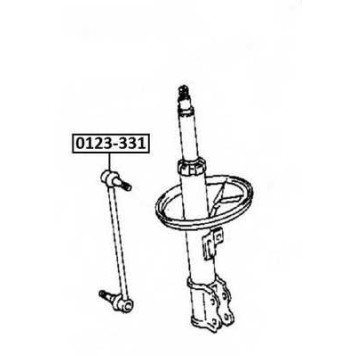 Стойка стабилизатора <b>ASVA 0123331</b>