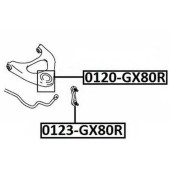 Стойка стабилизатора <b>ASVA 0123GX80R</b>