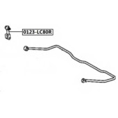 Тяга стабилизатора задняя <b>ASVA 0123LC80R</b>