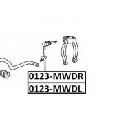 Тяга стабилизатора передняя левая <b>ASVA 0123MWDL</b>
