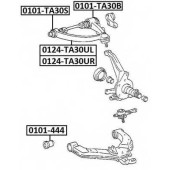 Рычаг независимой подвески колеса, подвеска колеса <b>ASVA 0124TA30UR</b>
