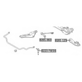 Сайленблок растяжки передней подвески <b>ASVA 0201002</b>