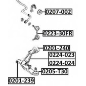 Ремонтный комплект, несущие направляющие шарниры <b>ASVA 0205T30</b>