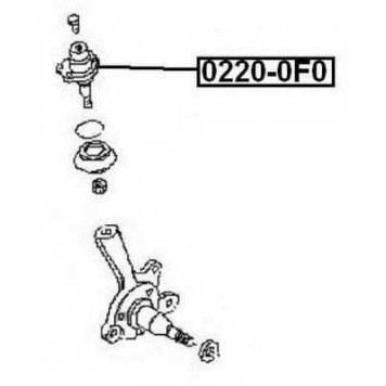 Опора шаровая <b>ASVA 02200F0</b>