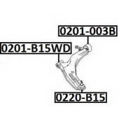 Опора шаровая <b>ASVA 0220B15</b>