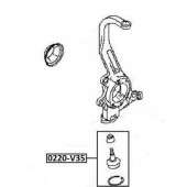 Опора шаровая | перед прав/лев | <b>ASVA 0220-V35</b>