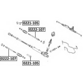 Наконечник рулевой <b>ASVA 0221105</b>