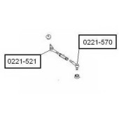 Снят с производства наконечник рулевой тяги <b>ASVA 0221-570</b>