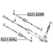 Наконечник поперечной рулевой тяги ASVA 0221-S50L