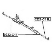 Тяга рулевая / шарнир осевой <b>ASVA 0222C11</b>