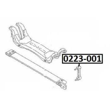 Стойка стабилизатора <b>ASVA 0223001</b>