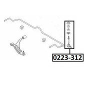 Тяга стабилизатора | перед прав/лев | <b>ASVA 0223-312</b>