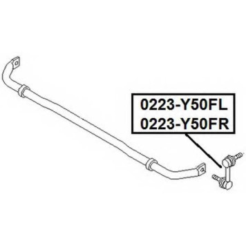 Стойка стабилизатора <b>ASVA 0223Y50FL</b>