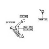 Рычаг передний левый <b>ASVA 0224004</b>