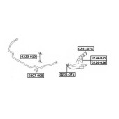 Рычаг независимой подвески колеса, подвеска колеса <b>ASVA 0224025</b>