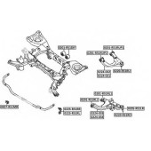 Рычаг независимой подвески колеса, подвеска колеса <b>ASVA 0224034</b>