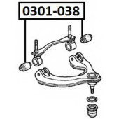 Сайлентблок, рычаг независимой подвески колеса <b>ASVA 0301038</b>