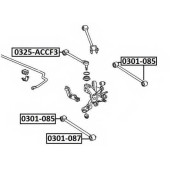 Сайлентблок, рычаг независимой подвески колеса <b>ASVA 0301085</b>