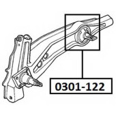 Сайлентблок, рычаг независимой подвески колеса <b>ASVA 0301122</b>