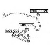 Сайленблок переднего рычага передний <b>ASVA 0301GDS</b>