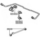 Втулка заднего стабилизатора D13 <b>ASVA 0307HRVR13</b>