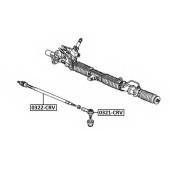 Наконечник рулевой <b>ASVA 0321CRV</b>