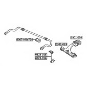Тяга стабилизатора передняя правая <b>ASVA 0323015</b>