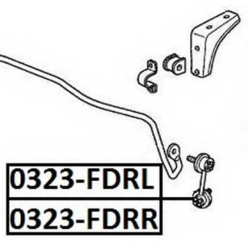 Стойка стабилизатора <b>ASVA 0323FDRL</b>