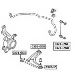 Стойка стабилизатора <b>ASVA 0323JZNL</b>