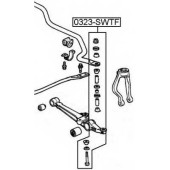 Тяга стабилизатора передняя <b>ASVA 0323STWF</b>